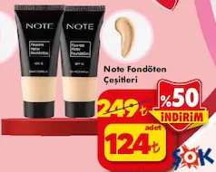 NOTE FONDÖTEN ÇEŞİTLERİ